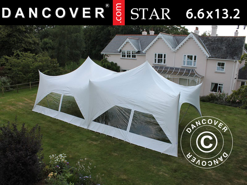 Pole tent ‘Star’ – unser neues, elegantes und organisches Partyzelt